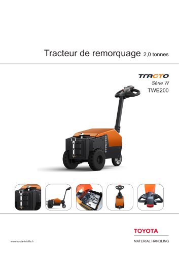 Tracteur de remorquage 2,0 tonnes