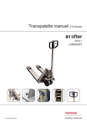 Transpalette manuel 2.0 tonnes