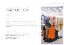 Transpalettes électriques Toyota La gamme BT Levio - 13