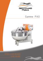 Gamme PAO - 1