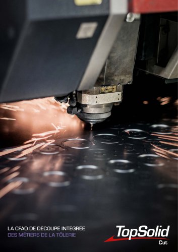 TopSolid'Cut : la CFAO de découpe intégrée des métiers de la tôlerie