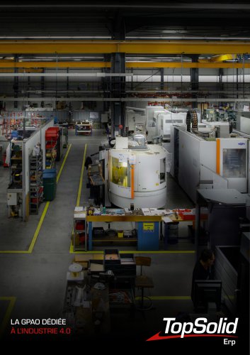 TopSolid'Erp : la GPAO dédiée à l'insdustrie 4.0