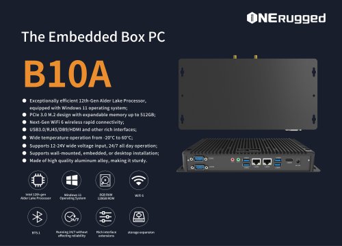 The Embedded Box PC-B10A