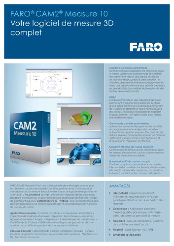 Fiche technique CAM2 Measure 10