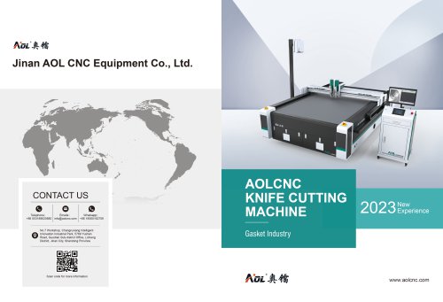 Aolcnc 2023 cutting machine for gasket industry