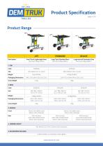 Demtruk 500 Range Spec Sheet