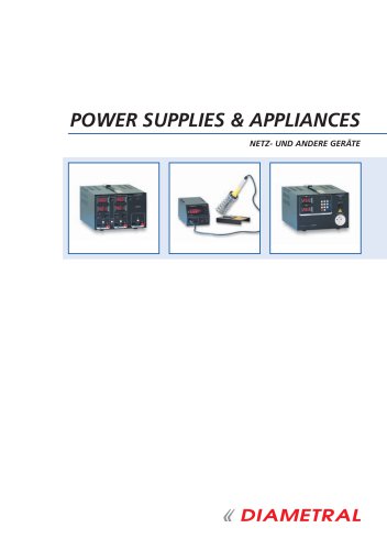 POWER SUPPLIES & APPLIANCES