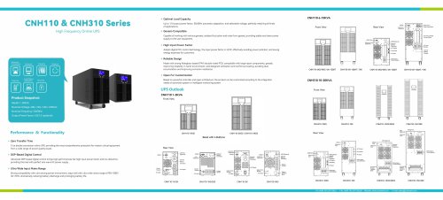 High Frequency Online UPS 1-20KVA