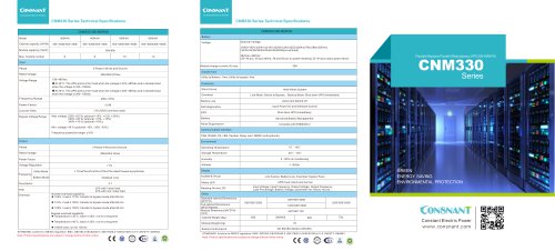 Modular online UPS 200-600KW CNM330