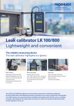 Leak calibrator