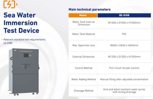 GDBELL Sea Water Immersion Test Chamber