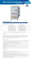 Large Current Battery Short Circuit Test Resistive Load Bank Short Circuit-BE-XL-ADZ