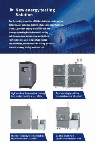 New Energy Environmental Temperature Testing Solution