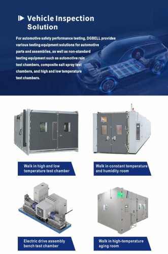 Vehicle Inspetion Temperature Environmental Test Solution