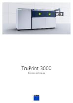 Fiche technique TruPrint 3000