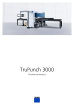 Fiche technique TruPunch 3000 - 1