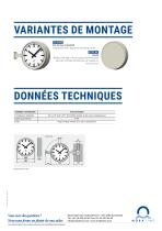 Horloge extérieure analogique - Flex - 4