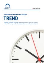 Horloge d'intérieur analogique - Tendance - 1