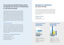 MESURE DU NIVEAU D‘INTERFACE ET DES MULTIPHASE - 2