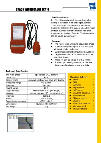 Crack Width Gauge TC410