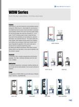 Electronic Universal Testing Machine WDW Series