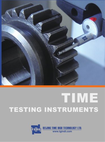 File name: TIME Ultrasonic Thickness Gauge Catalog