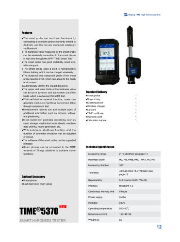 TIME5370 Smart Leeb Hardness Tester