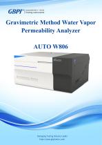 AUTO W806 Gravimetric Method Water Vapor Permeability Analyzer A0 (20220713)(2)