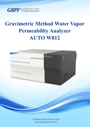 AUTO W812 Gravimetric Method Water Vapor Permeability Analyzer A2(20241213)