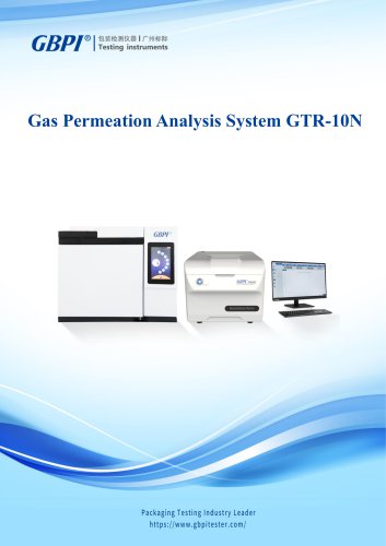 Gas Permeation Analysis System GTR-10N