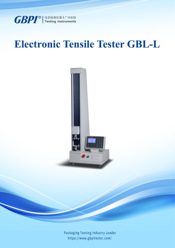 GBL-L Electronic Tensile Tester A0(20230112)