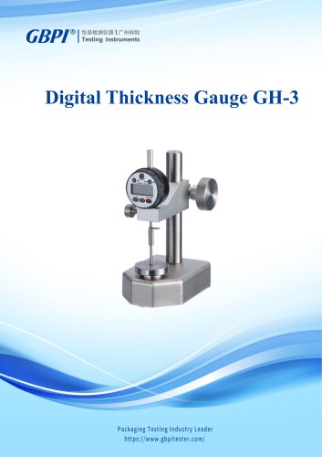 GH-3 Digital Thickness Gauge A0(20220721)