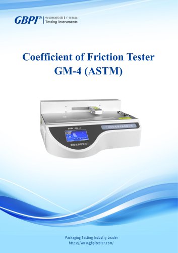 GM-4 Coefficient of Friction Tester（ASTM）A0(20240701)