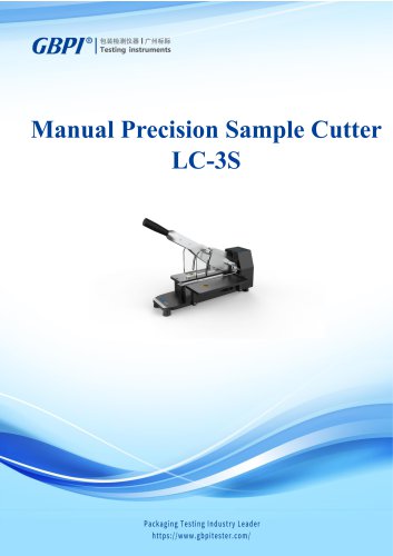 LC-3S Sample Cutter for Tensile Tester A0(20240418)