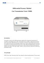 N500L Differential Pressure Method Gas Transmission Tester A3(20260318)