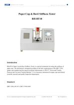 RH-BT10 Paper Cup & Bowl Stiffness Tester A0(20260122)
