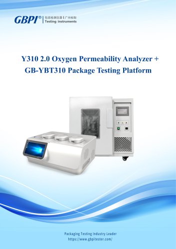 Y310 2.0  Oxygen Permeability Analyzer + GB-YBT310 Package Testing Platform A1(20240829)