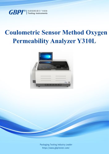 Y310L  Coulometric Sensor Method Oxygen Permeability Analyzer A1(20230518)