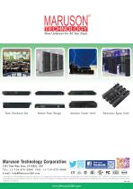 Maruson PDU/NPM/ATS/MBS Catalog