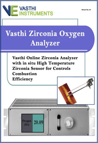 Vasthi Zirconia Oxygen Analyzer