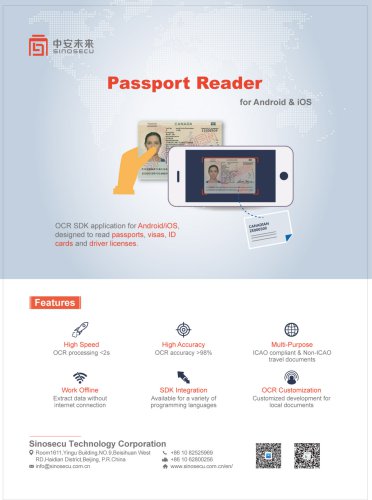 Passport Reader OCR SDK