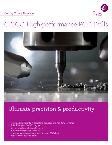 CITCO High-performance PCD Drills