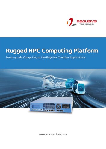 Brochure for 2023 Rugged HPC Computing Platform