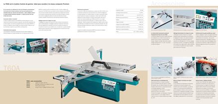 T60A scie à format - 2