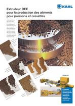Extrudeur OEE pour la production des aliments pour poissons et crevettes - 1