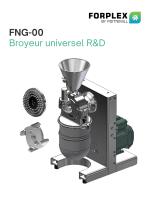broyeur de laboratoire ultra-fin FNG00 FORPLEX