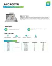 classificateur traitement de solides - Microdyn - 1