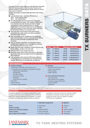 TX Tank Heating System