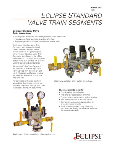 ECLIPSE STANDARD  VALVE TRAIN SEGMENTS