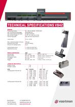 V842 - Machine Specifications